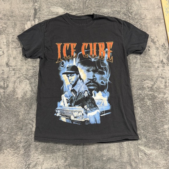 Ice Cube Other - Ice Cube Graphic T-Shirt Mens Medium Black Hip Hop Rap Tee Short Sleeve